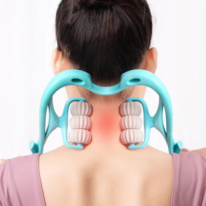 KELONDA™ Adjustable Six-Wheel Neck Massager®