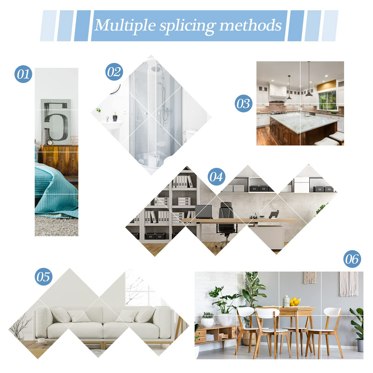 Kelonda™ Adhesive Wall Mirror
