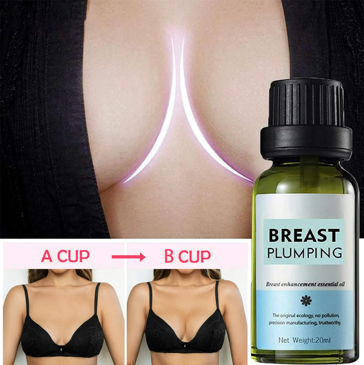 Kelonda™ Natural Bust Up Essential Oil/Cream