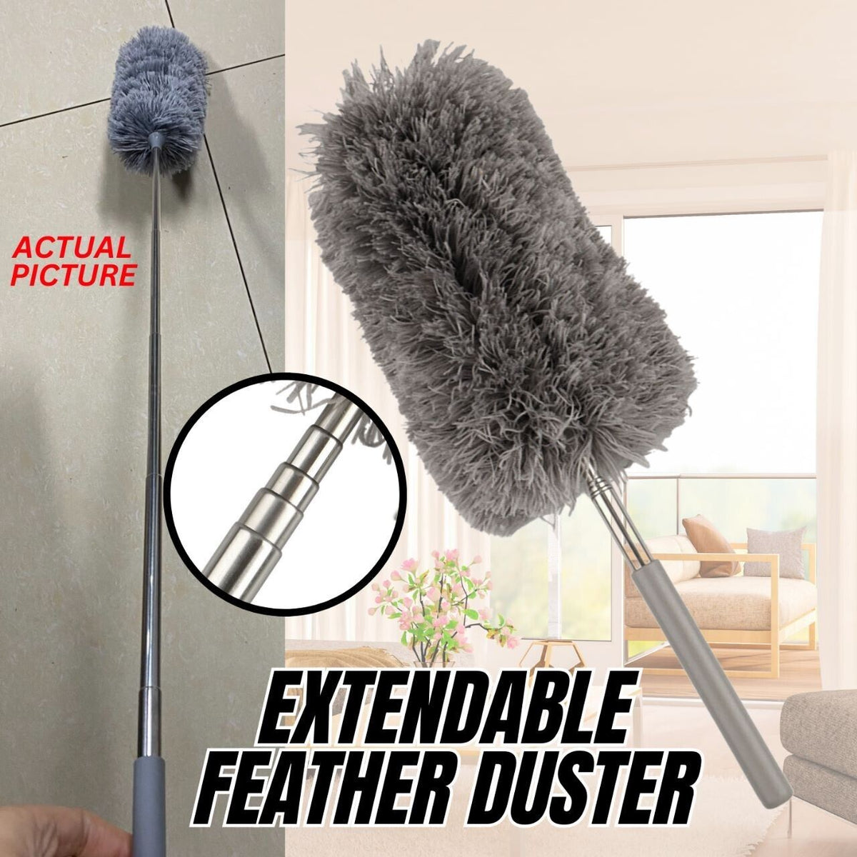 KELONDA™ Extendable Ceiling Fan Duster - GET 50% OFF