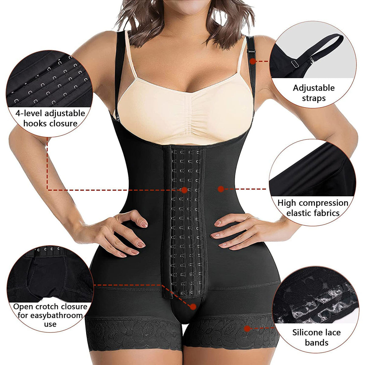 KELONDA™ Tummy Control Fajas Colombianas For Women Butt Lifter