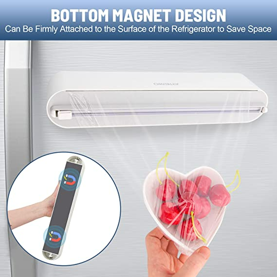 KELONDA™ Refillable Magnetic Wrap Dispenser with Cutter