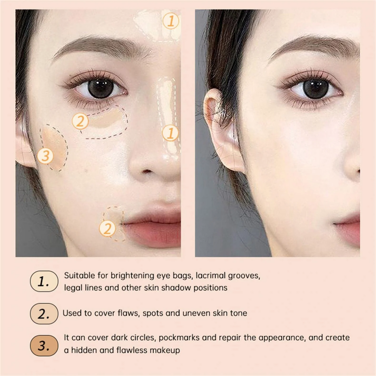 KELONDA™ Tri-Color Concealer