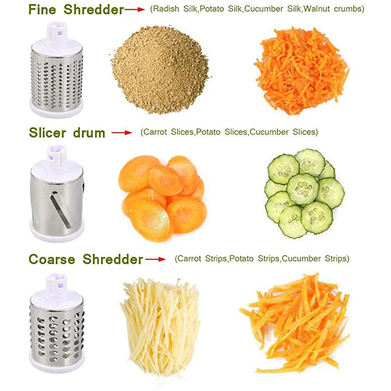 KELONDA™ 3-in-1 Vegetable Slicer and Shredder
