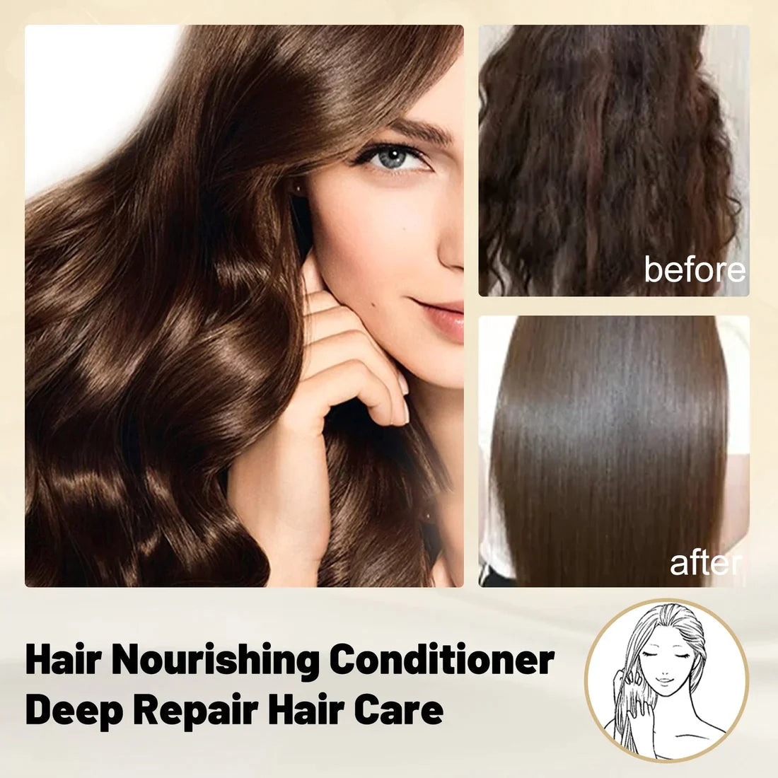 KELONDA™ Silk & Gloss Hair Straightening Cream