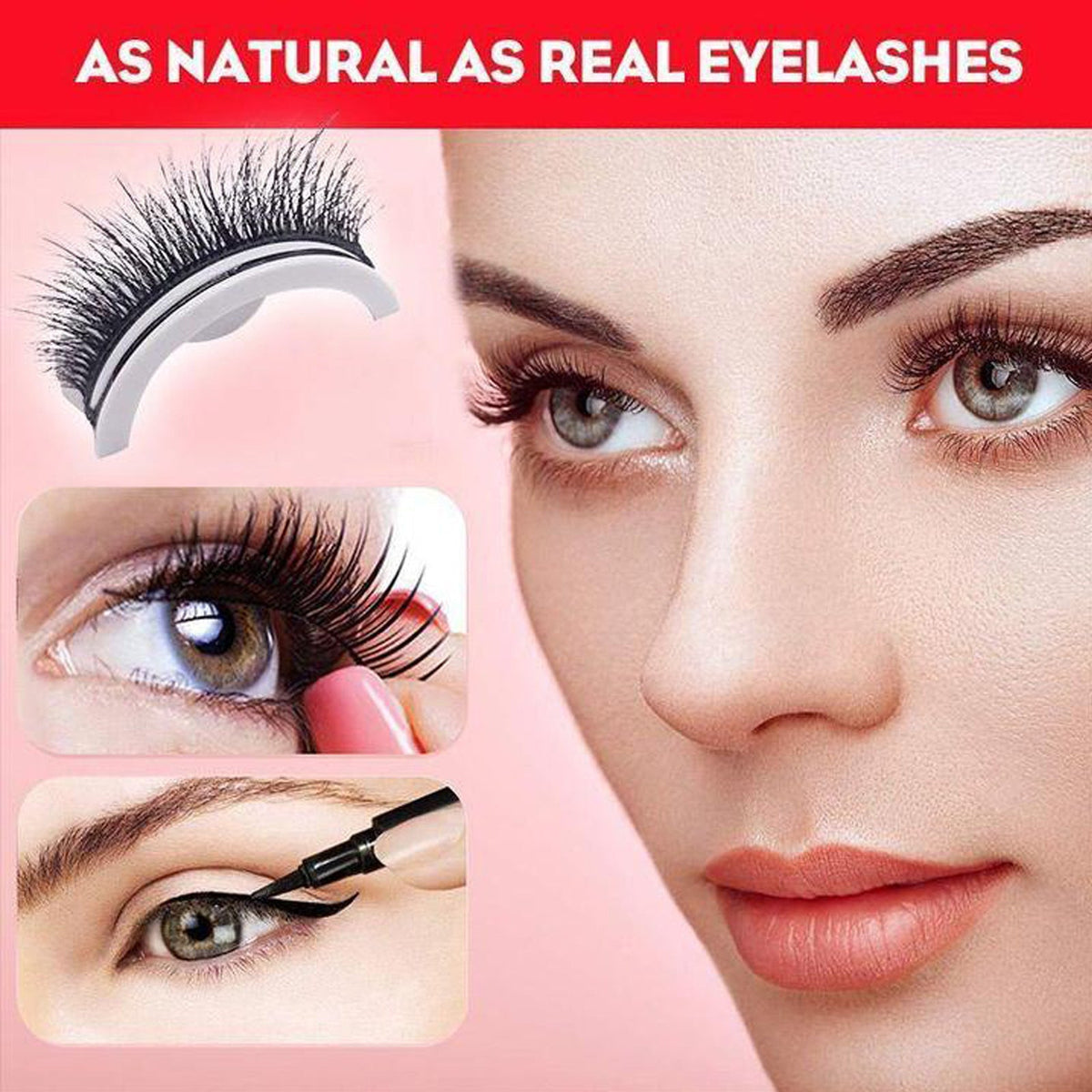 KELONDA™ Reusable Self Adhesive Eyelashes