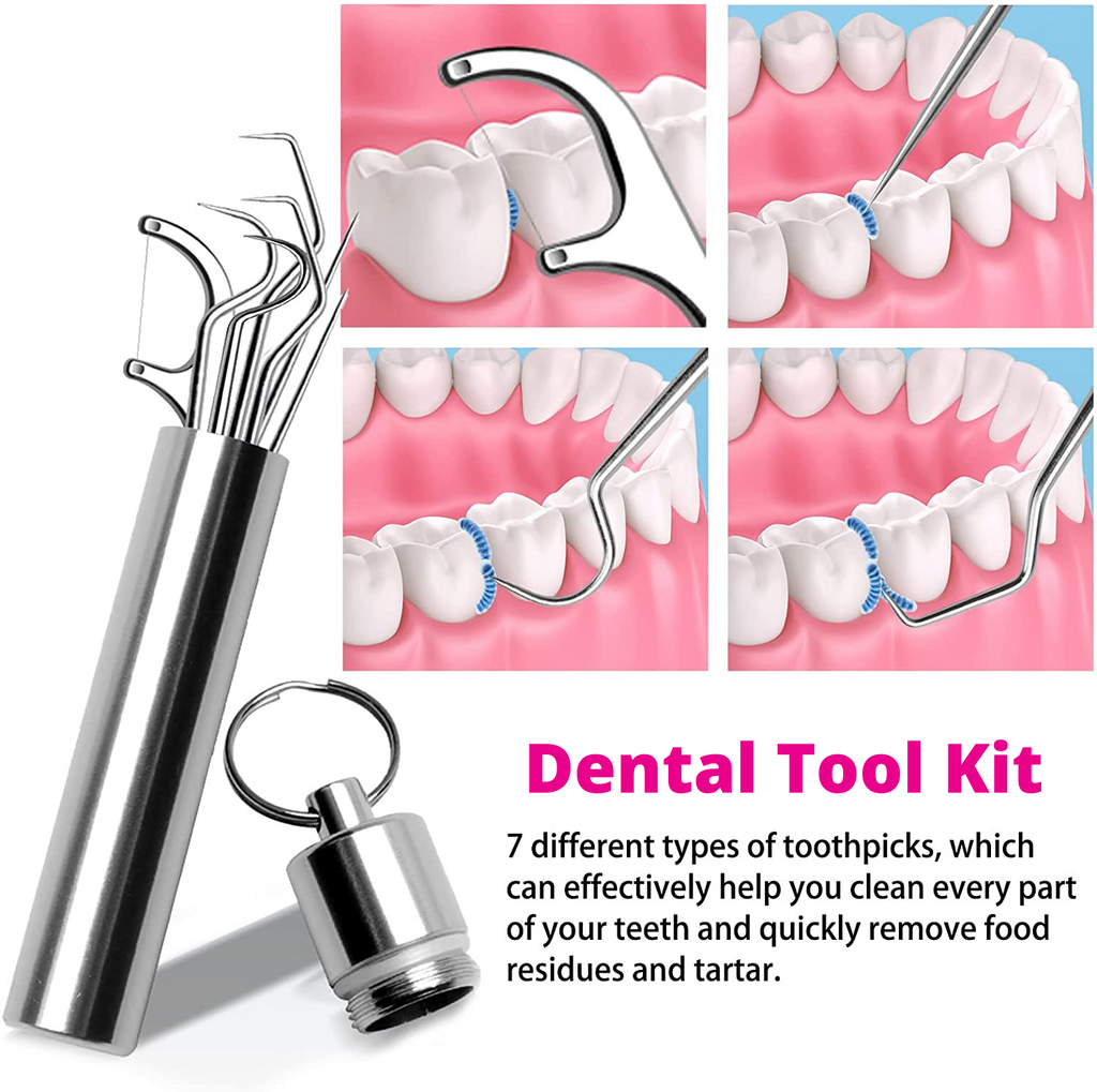 KELONDA™ Portable 7 Toothpicks Set