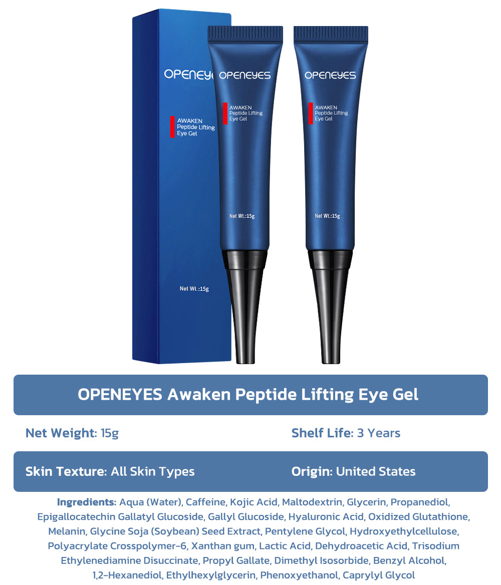 OPENEYES Awaken Peptide Lifting Eye Gel - Buy 1 Get 1 FREE