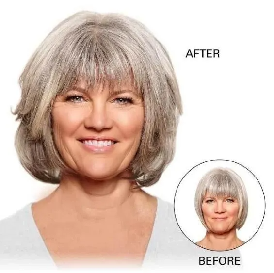KELONDA™ Natural Human Hair Clip 150% Density | Solve the problem of hair loss!