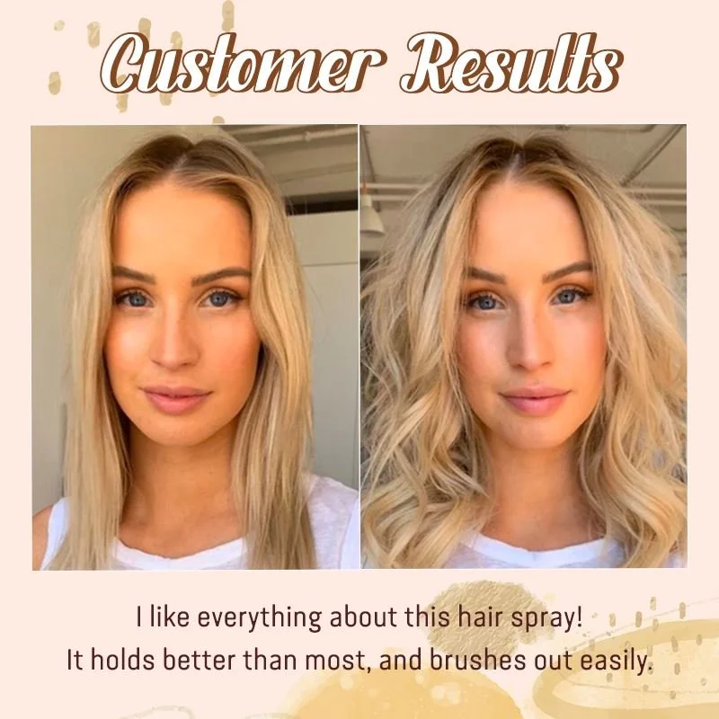 KELONDA™ Fluffy Volumizing Hair Spray | Achieve up to 80% more volume