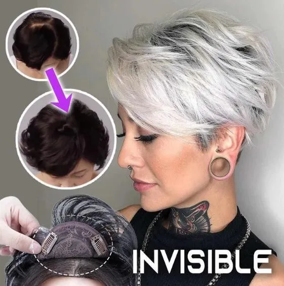 KELONDA™ Natural Human Hair Clip 150% Density | Solve the problem of hair loss!